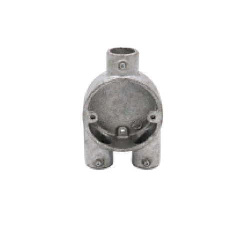 Metpro CL7G Branch Y Box 3 Way 20mm Galv