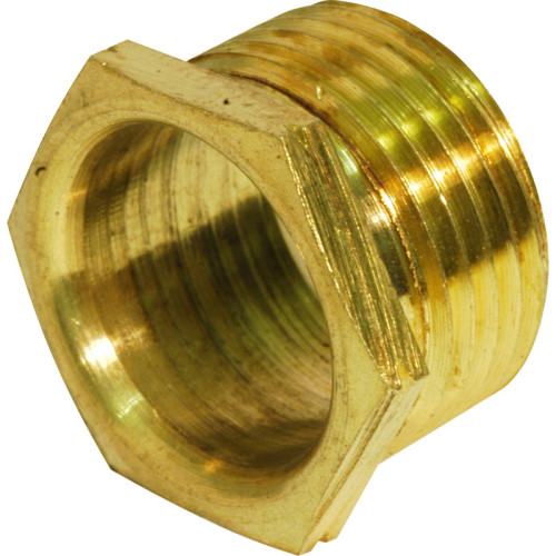 Metpro MBBS1 Male Bush Short 20mm Brass