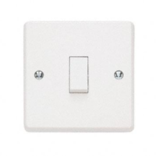 Contactum X2712 Plate Switch 1G 2Way 10AX