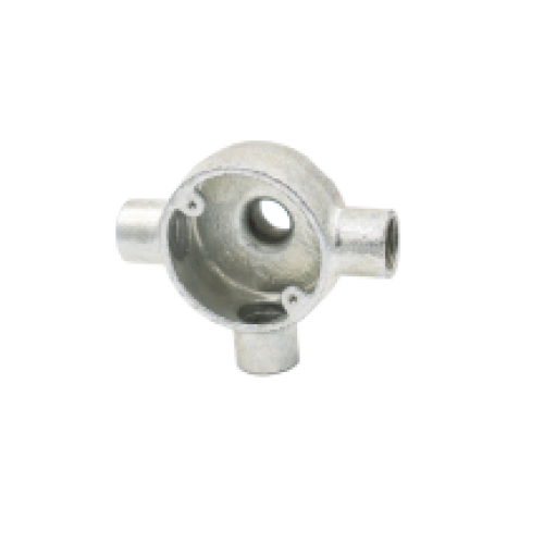Metpro MB4G Tee Box 20mm Galv