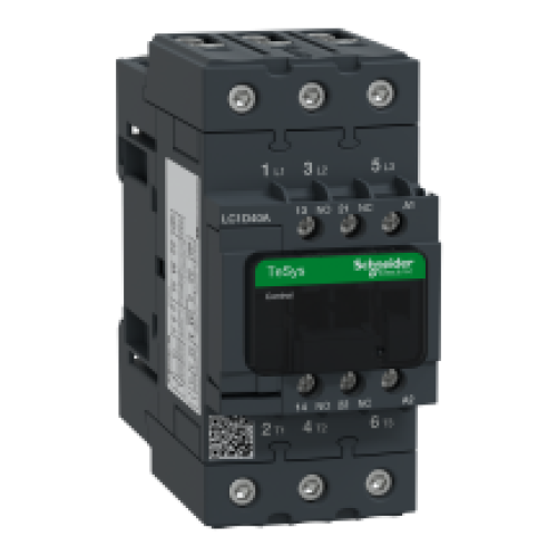 Schneider LC1D40AU7 Contactor 40A 3P 240VAC 50/60Hz