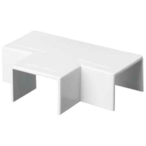 Mita MFT66W Mini Trunking Flat Tee 38x38mm White