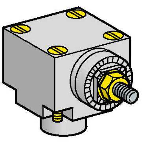 Telemecanique Sensors ZCKE055 Rotary Limit Switch Head without Lever Left and Right Actuation