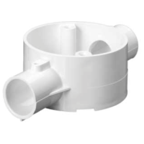 Mita 25CJB3W 25mm White PVC Through Box