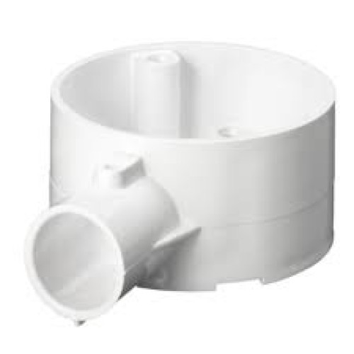 Mita 25CJB2W 25mm White PVC Stop End Box