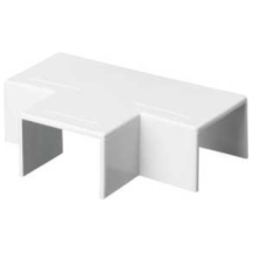 Mita MFT22W Mini Trunking Flat Tee 25x16mm White