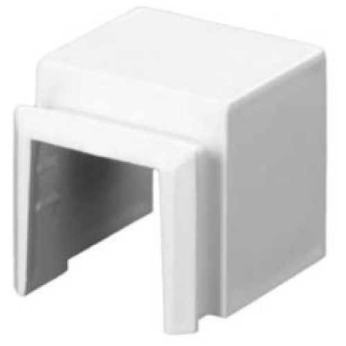 Mita MTAU1W Mini Trunking Box Adaptor 16x16mm White