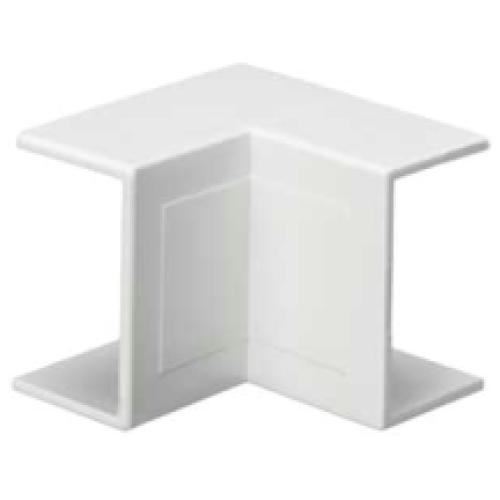 Mita MIA4W Mini Trunking Internal Angle Bend 38x25mm White