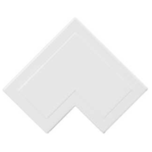 Mita MFA2W Mini Trunking Flat Angle Bend 25x16mm White