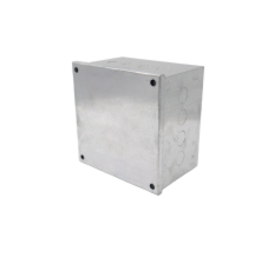 Metpro AB15G/K Adaptable Box with Knockouts 6x6x4in Galv
