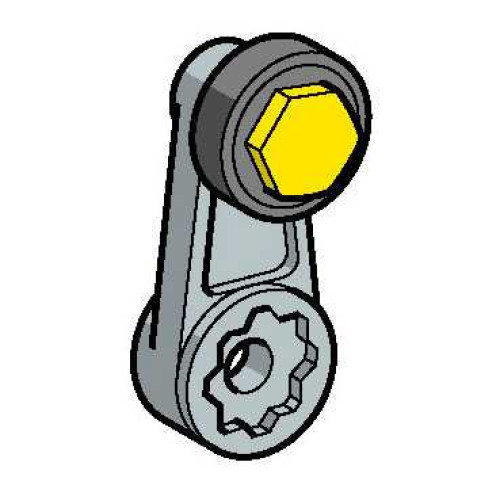 Telemecanique Sensors ZCKY11 Thermoplastic Roller Limit Switch Lever