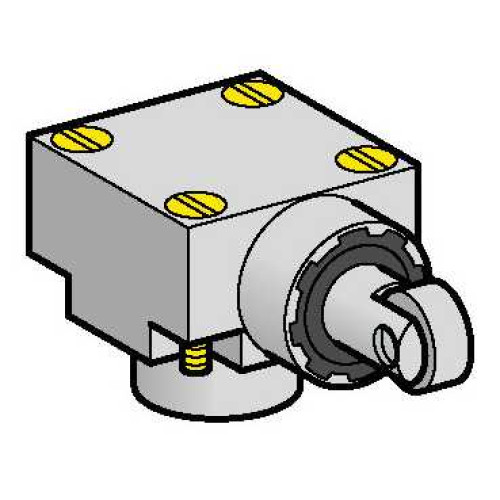 Telemecanique Sensors ZCKE65 Vertical Metal Side Roller Plunger Limit Switch Head