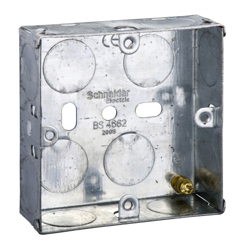 Schneider SB351 Box 1Gang 35mm Steel