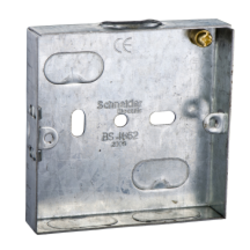 Schneider SB161 Box 1Gang 16mm Steel