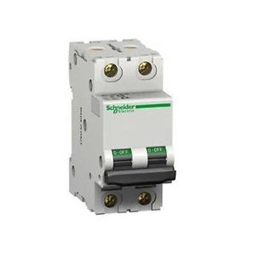 Schneider A9F55206 iC60H MCB DP D 6A