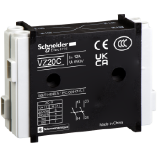 Schneider VZ7 Auxillary Contact Block 1NO + 1NC