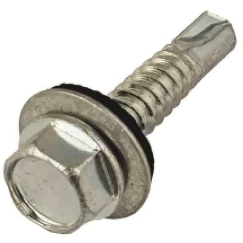 Olympic Fixings 200-110-025 Hex Head Self Tapping Screws 5.5x25mm (Pack of 200)