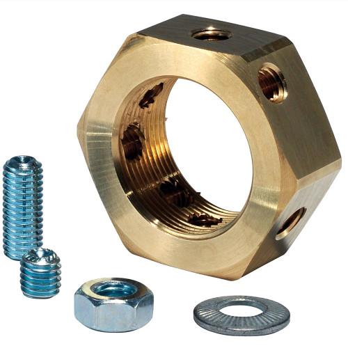 NEWLEC NLENS20 BRASS EARTHING NUTS (2 Pack)