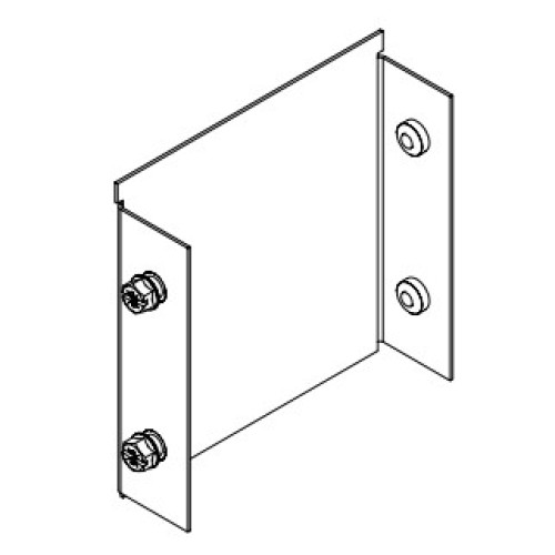 LEGRAND MGR22E 2X2 GALV TRUNKING END CAP 
