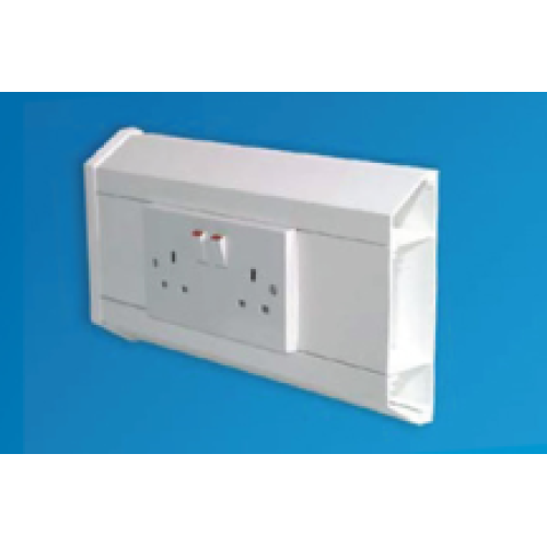 Falcon FDT1 3 Compartment Dado Trunking 170x50mm (3m Length)