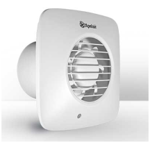 Xpelair 93027AW Square 100mm Extractor Fan with Pullcord DX100PS