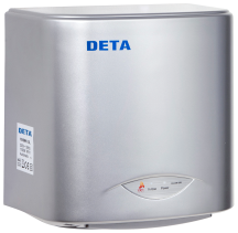 Deta 1016SL Automatic Low Energy High Speed Hand Dryer 1.1kW Silver