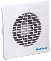 Vent-Axia 436535 BAS150SLT Slimline Extractor Fan with Timer 150mm Single Speed