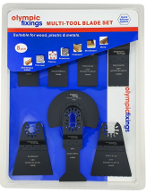 Olympic Fixings 097-200-010 Multi-Tool Blade Set 8 Piece