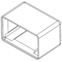 Graziadio GLSCT4 Busbar Trunking End Cap 4P