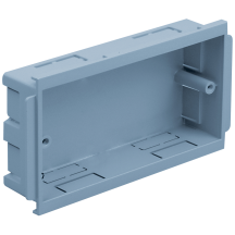 Marshall Tufflex ESSBA2WH Bench Trunking Backbox 2 Gang 30mm White