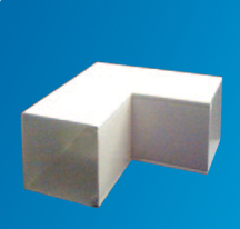 Falcon MCT50/IA White PVC Trunking 50x50mm Internal Bend