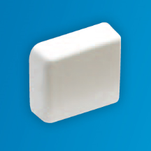 Falcon FSE4 Mini Trunking Stop End White 40x25mm