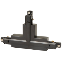 Ansell APRT/P1/TC/R/1/B Primo Single Circuit T Connector Right Earth Outside Black