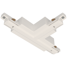 Ansell APRT/P1/TC/L/1/W Primo Single Circuit T Connector Left Earth Outside White