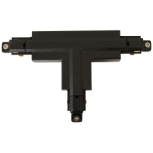 Ansell APRT/P1/TC/L/1/B Primo Single Circuit T Connector Left Earth Outside Black