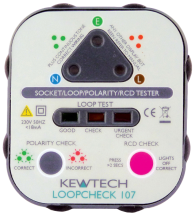 KEWTECH LOOPCHECK107 Advanced Socket Tester