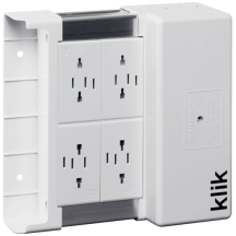 Hager KLDS4 klik Lighting Marshalling Box 4 Way 4P