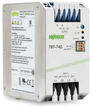 Wago 787-740 Switched Mode Din Rail Power Supply Unit 3-Phase 10A 24Vdc