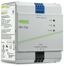 Wago 787-732 Eco Din Rail Power Supply Unit 1-Phase 10A 24Vdc