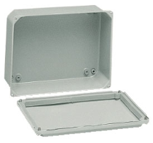 Schneider NSYDBN1510 Metal Industrial Box Grey IP55 155x105x61mm