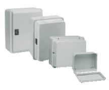 Schneider NSYDBN88 Metal Industrial Box Grey IP55 85x85x49mm