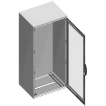 Schneider NSYSM18840T PanelSeT SM Compact Floor Mount Enclosure with Glazed Door 1800x800x400mm