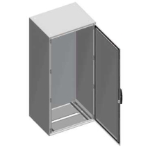 Schneider NSYSM20840P PanelSeT SM Compact Floor Mount Enclosure with Mounting Plate 2000x800x400mm
