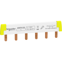 Schneider A9XPH106 Comb Busbar 1L 6 Modules 18mm Pitch 100A