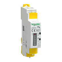 Schneider A9MEM2010 Modular Single Phase Power kWh Meter iEM2000 40A 230V with Pulse