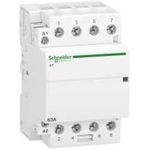 Schneider A9C20864 Contactor 4NO 63A 240VAC