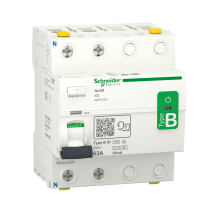 Schneider A9Z61263 iID RCCB 2P 63A 30mA B-SI Type