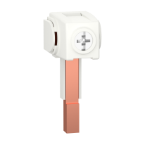 Schneider A9XPCM04 Set of 4 connectors 100A monoconnect for 3P+N comb busbar