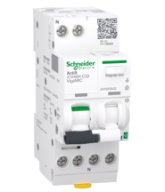 Schneider A9TDFD632 MCB/RCD/AFD 32A 30mA iCV40H ARC Type A-SI