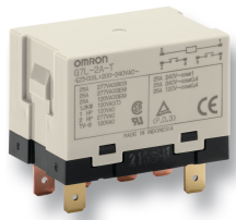 Omron G7L-2A-T24VDC Panel Mount Power Relay 25A 24V DC DPST